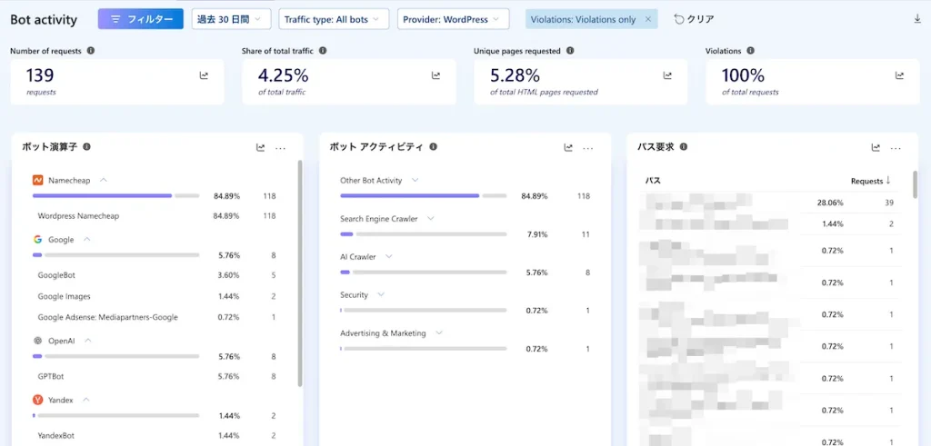 Microsoft Clarity でマナー違反のボットがわかるようになりました